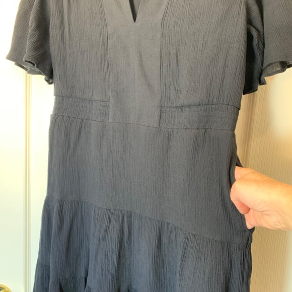 Scotch & Soda Amsterdam – Black Capsule Wardrobe Dress with Pockets (Size M) - Picture 8 of 10